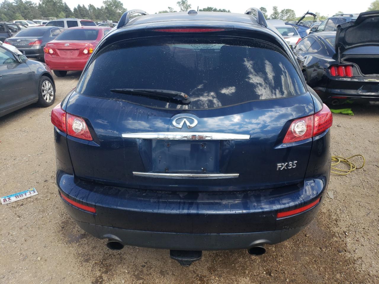 2008 Infiniti Fx35 VIN: JNRAS08W38X209968 Lot: 59102054