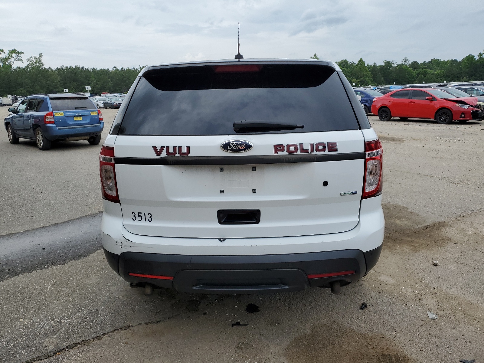 1FM5K8AR7DGA38488 2013 Ford Explorer Police Interceptor