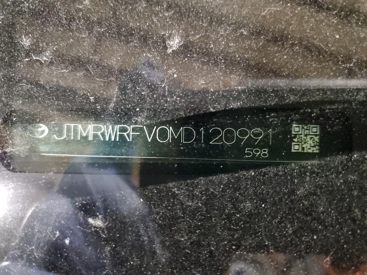 2021 Toyota Rav4 Xle VIN: JTMRWRFV0MD120991 Lot: 57747614