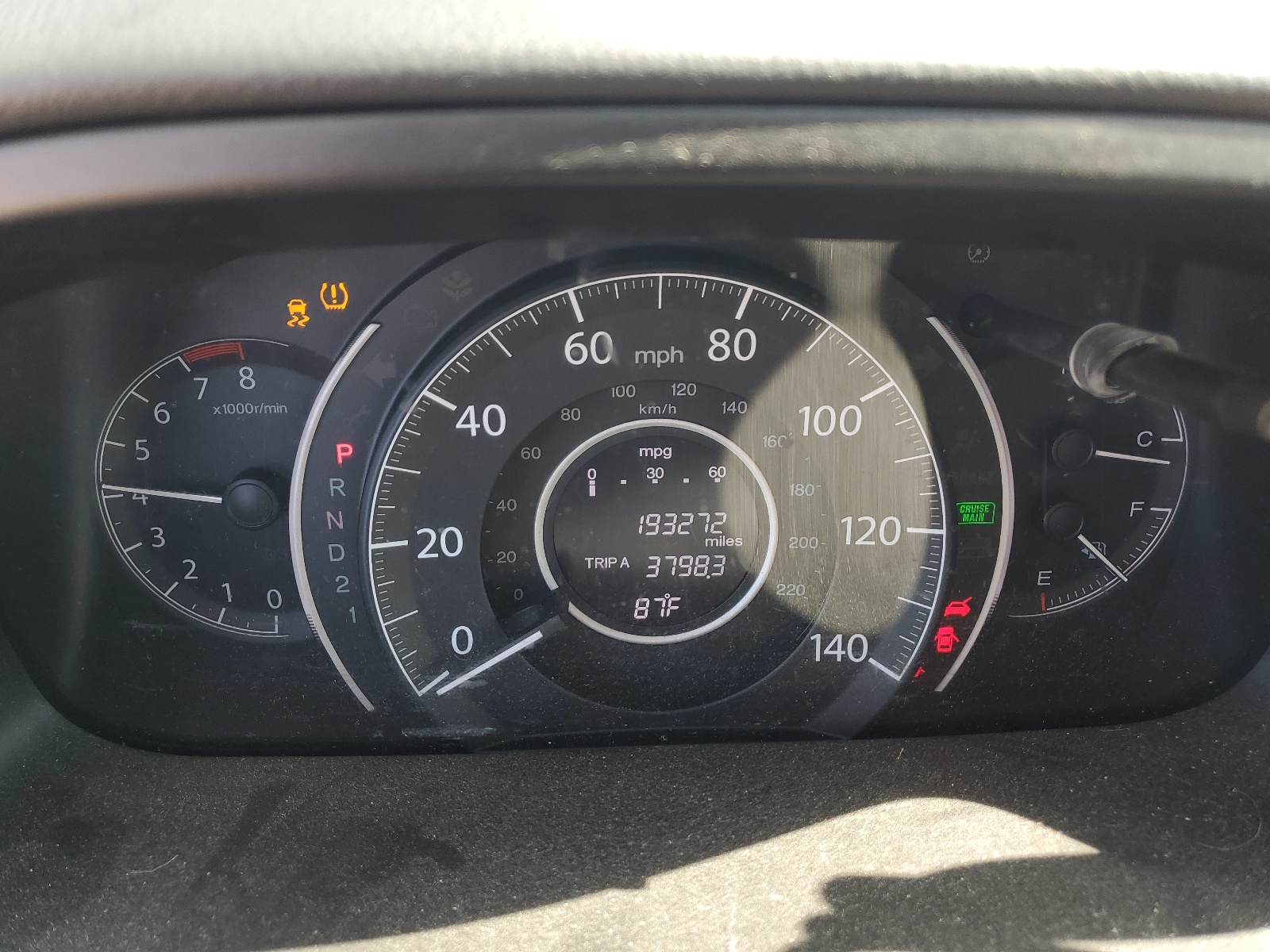 2HKRM3H56EH550021 2014 Honda Cr-V Ex