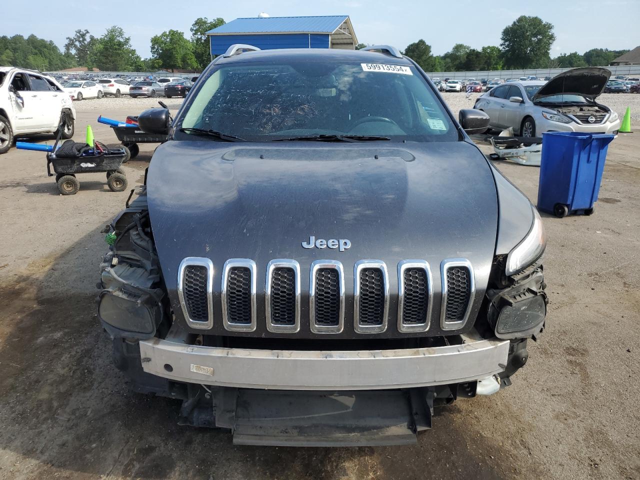 2015 Jeep Cherokee Latitude VIN: 1C4PJLCB9FW694302 Lot: 59913554