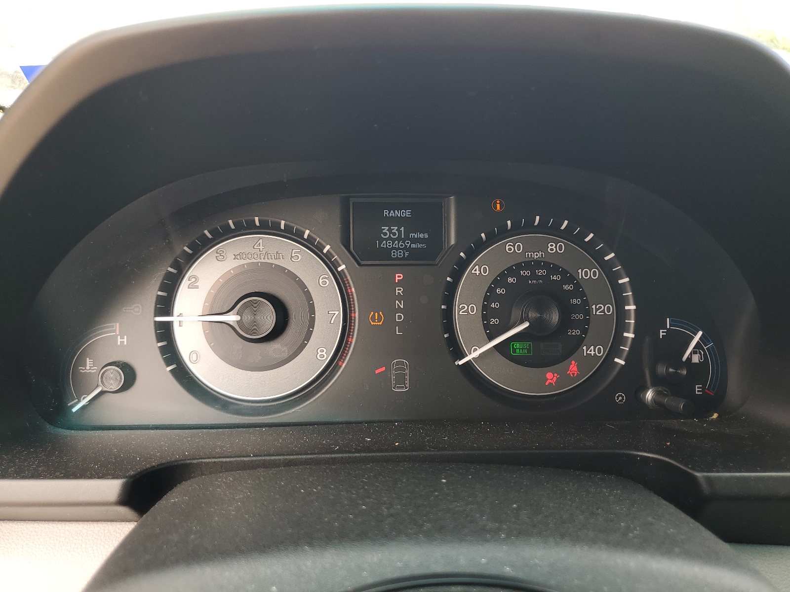 5FNRL5H99CB110159 2012 Honda Odyssey Touring