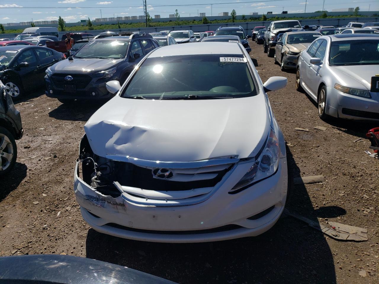 2012 Hyundai Sonata Gls VIN: 5NPEB4AC6CH452090 Lot: 57477294