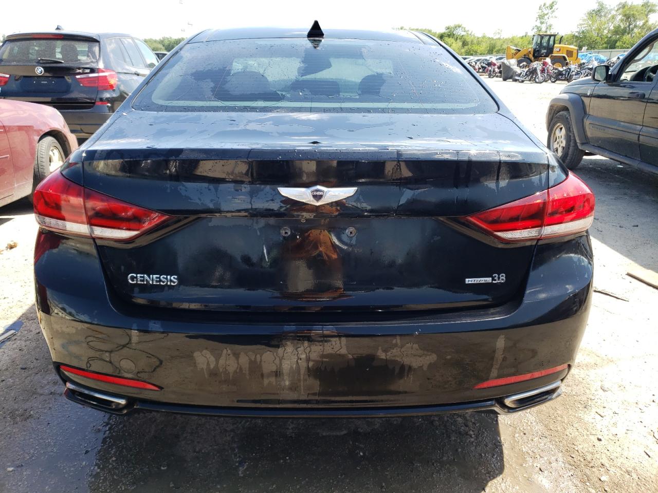 2015 Hyundai Genesis 3.8L VIN: KMHGN4JE0FU035345 Lot: 59694394