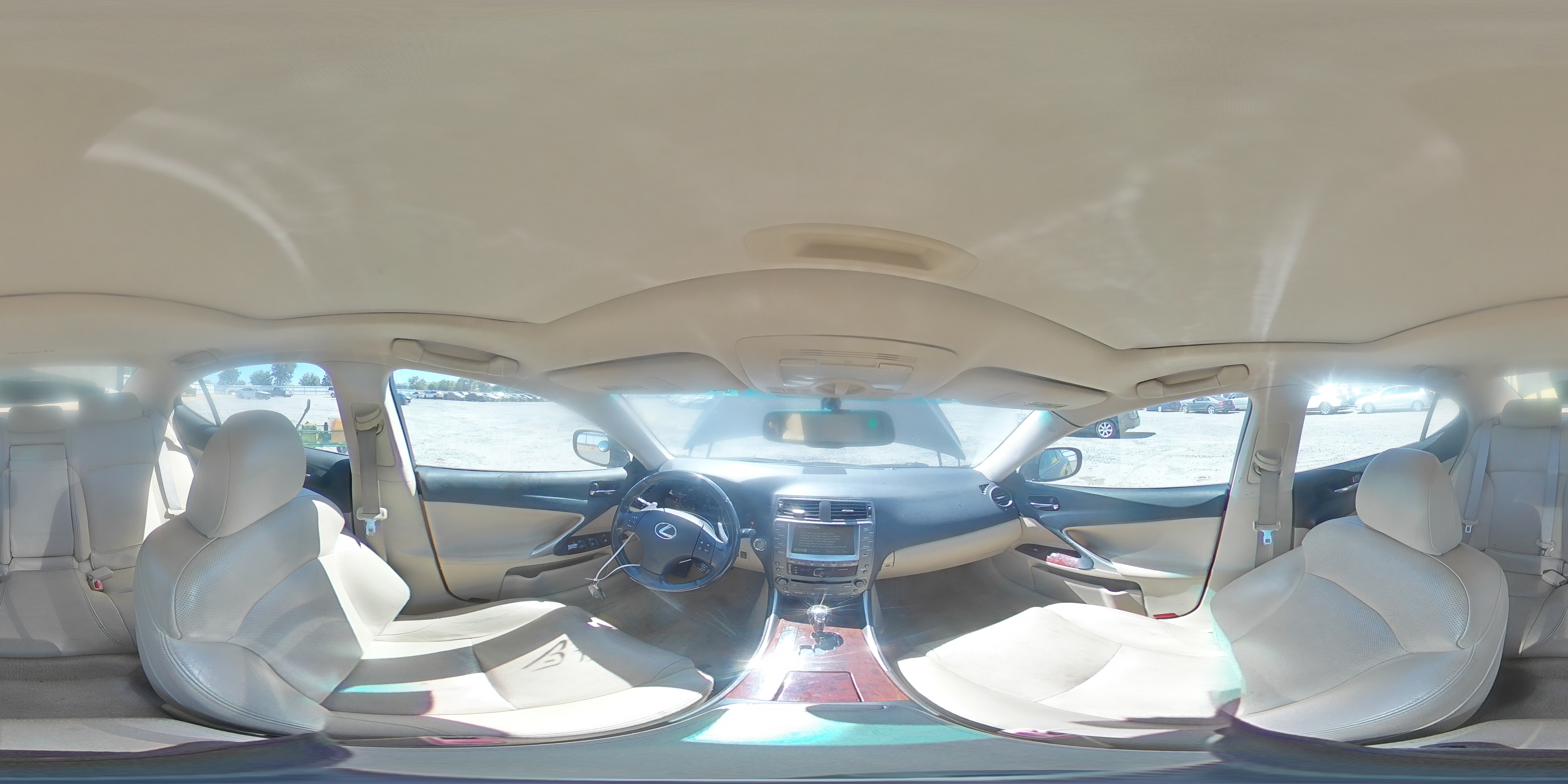 2007 Lexus Is 250 VIN: JTHBK262775044550 Lot: 57534814