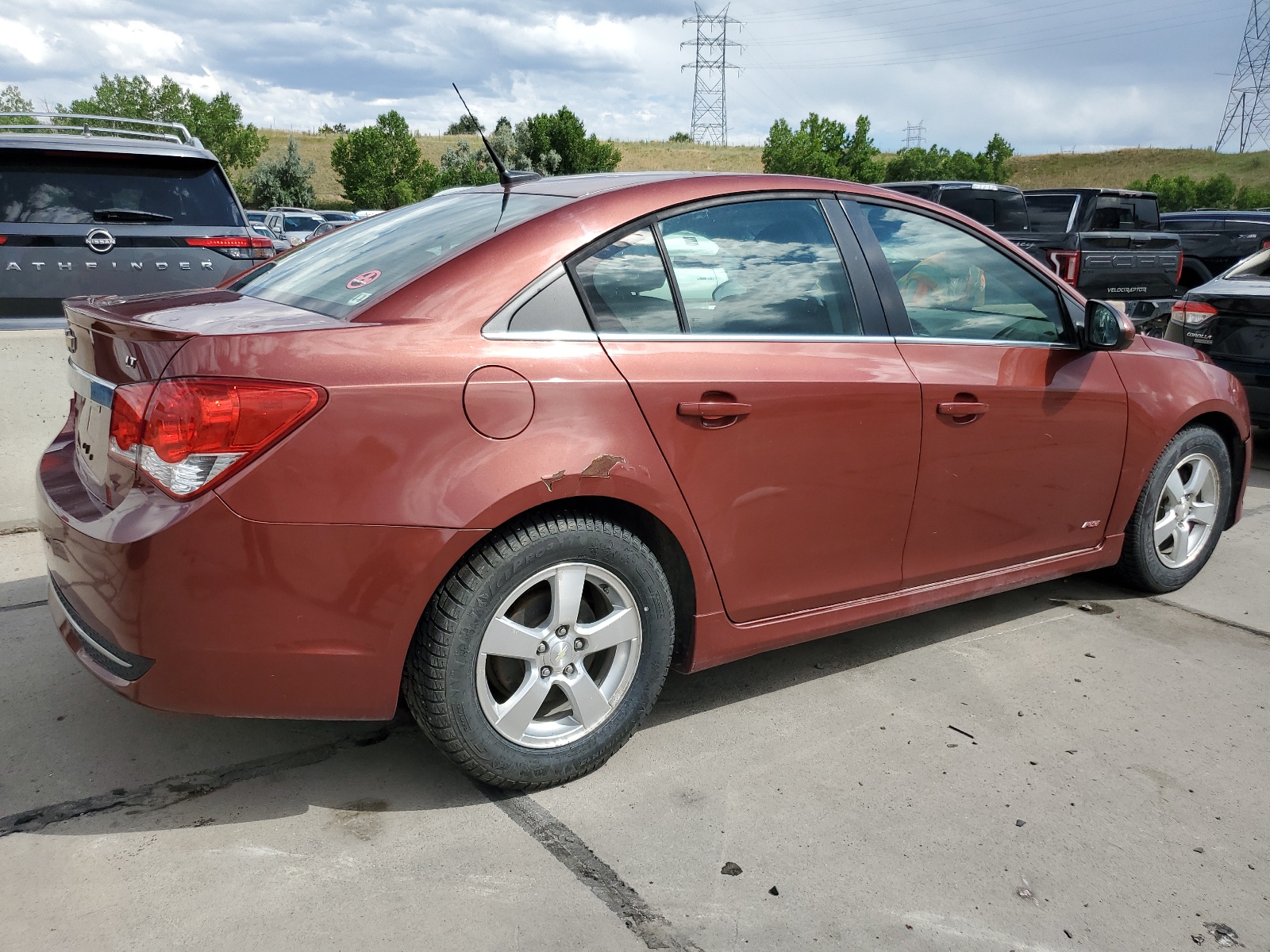 2012 Chevrolet Cruze Lt vin: 1G1PF5SC3C7308530