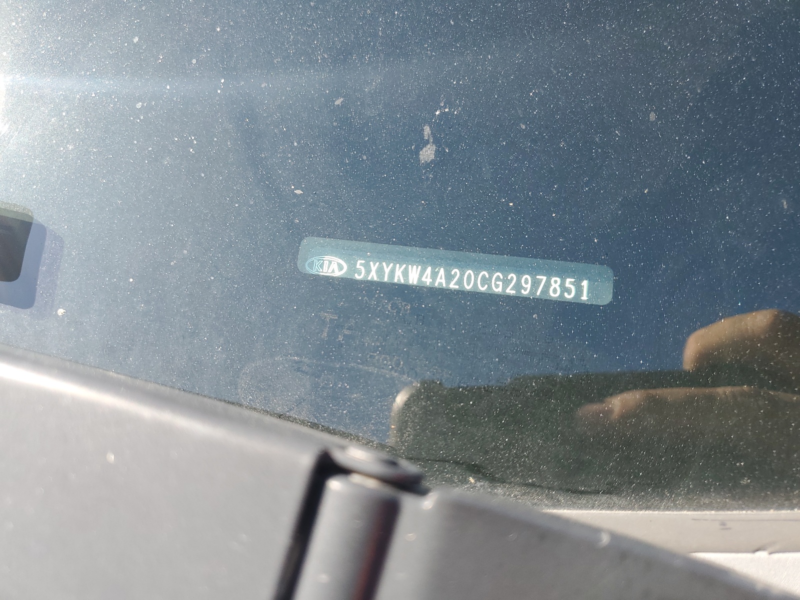 5XYKW4A20CG297851 2012 Kia Sorento Sx