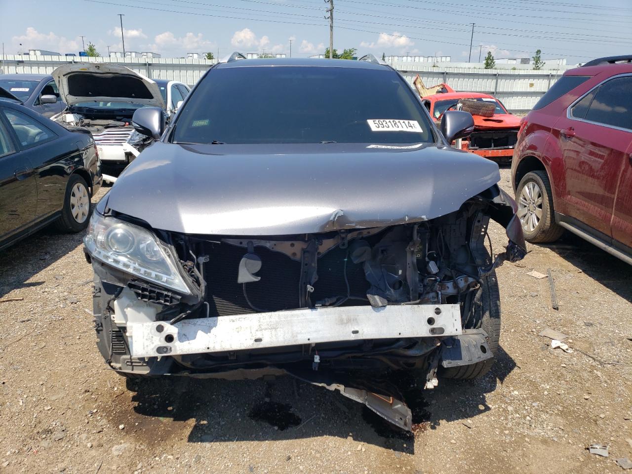 VIN 2T2BK1BA0FC287266 2015 LEXUS RX350 no.5