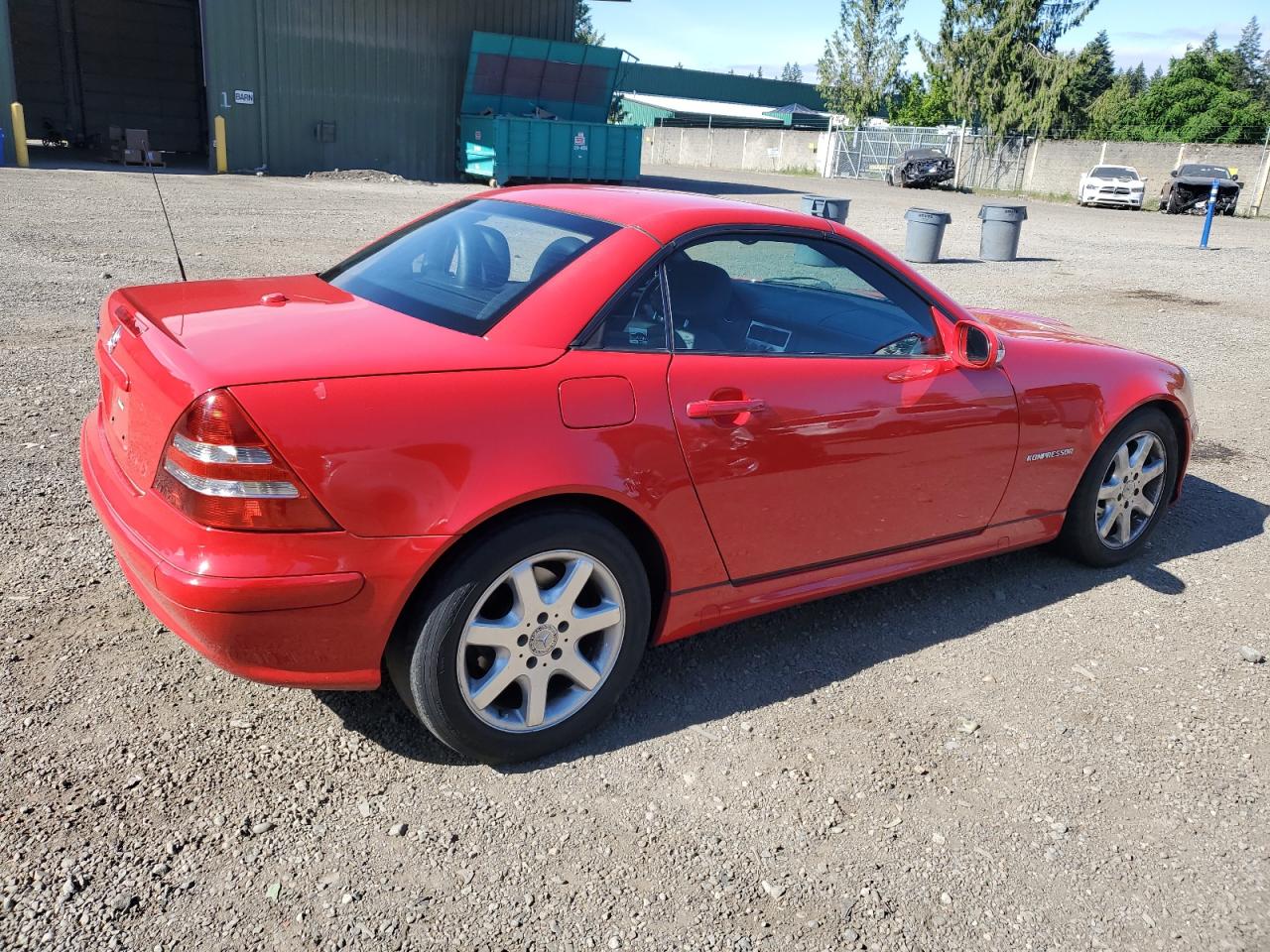 2002 Mercedes-Benz Slk 230 Kompressor VIN: WDBKK49F02F249818 Lot: 59171734
