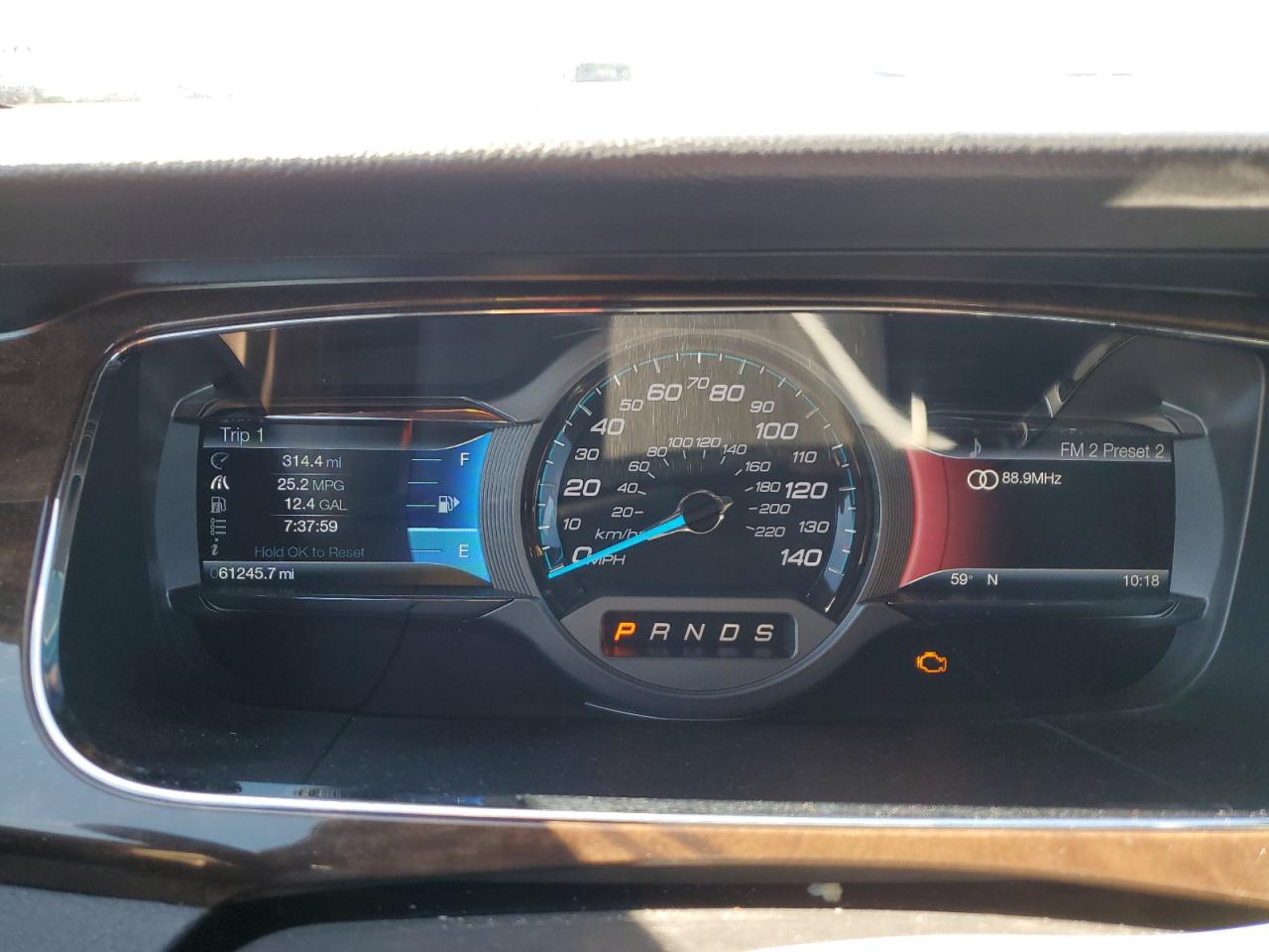 2013 Ford Taurus Limited VIN: 1FAHP2F85DG204058 Lot: 59146684