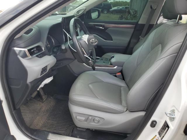  TOYOTA HIGHLANDER 2022 Білий