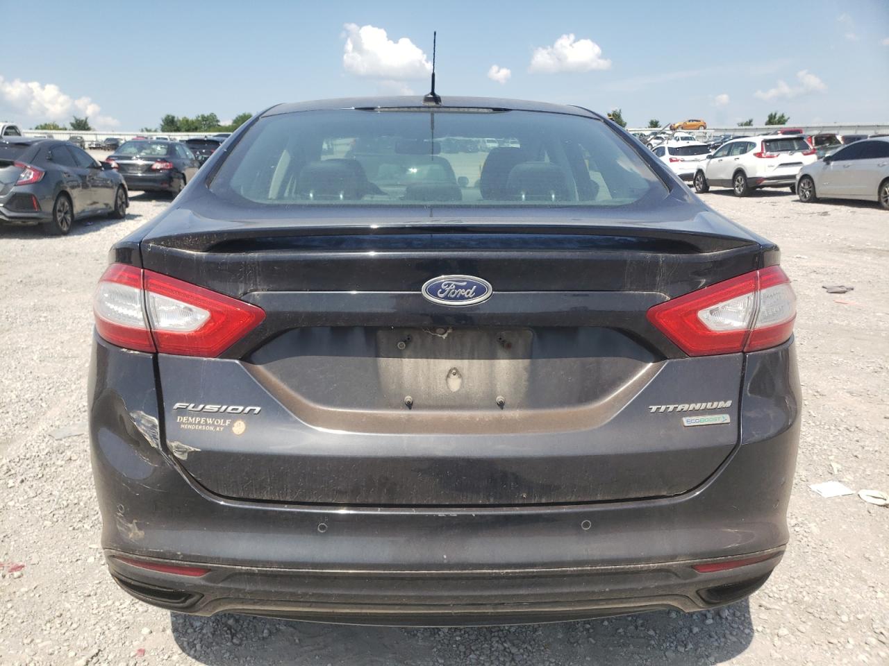 2016 Ford Fusion Titanium VIN: 3FA6P0K92GR217129 Lot: 83782625