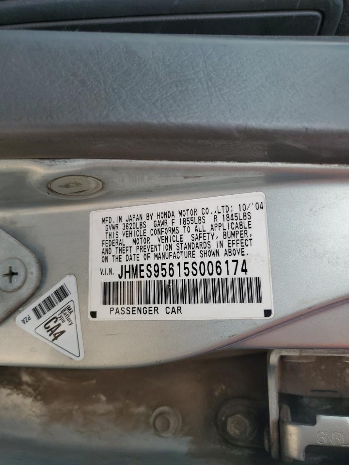 JHMES95615S006174 2005 Honda Civic Hybrid