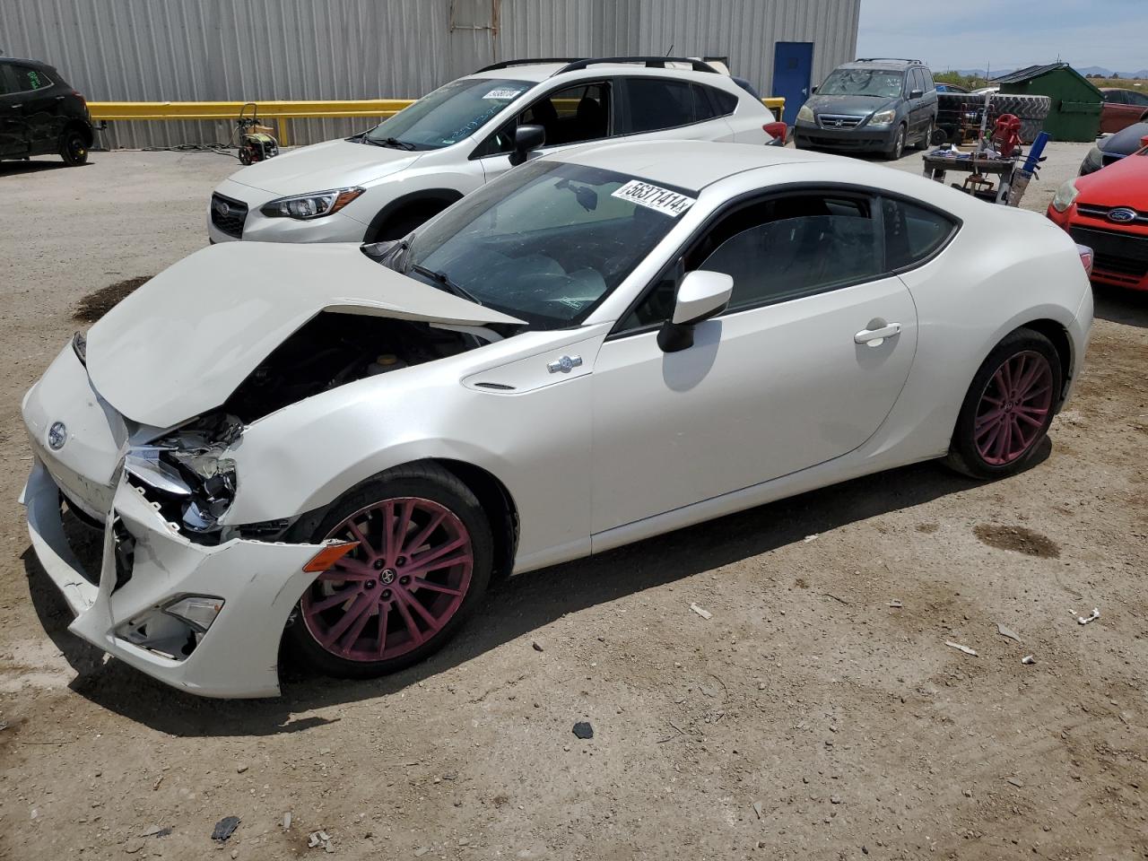 2014 Toyota Scion Fr-S VIN: JF1ZNAA11E8703837 Lot: 56371414