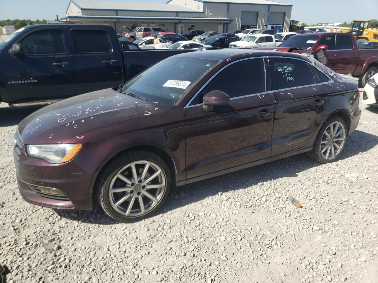 2015 Audi A3 Premium Plus VIN: WAUEFGFFXF1020538 Lot: 57756374