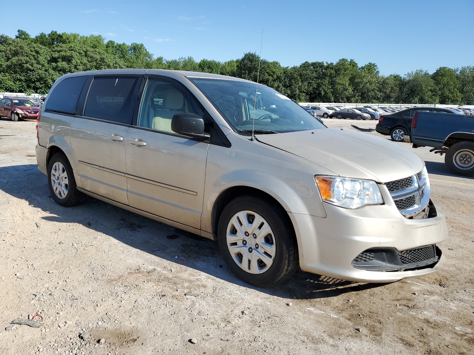 2015 Dodge Grand Caravan Se vin: 2C4RDGBG2FR704441