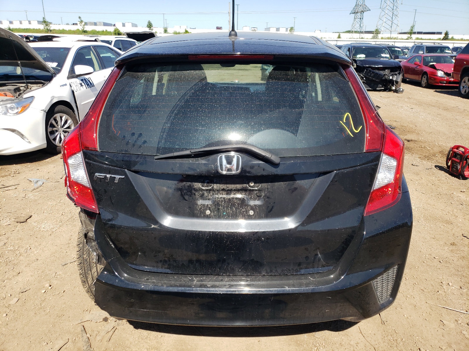 3HGGK5H57HM712313 2017 Honda Fit Lx