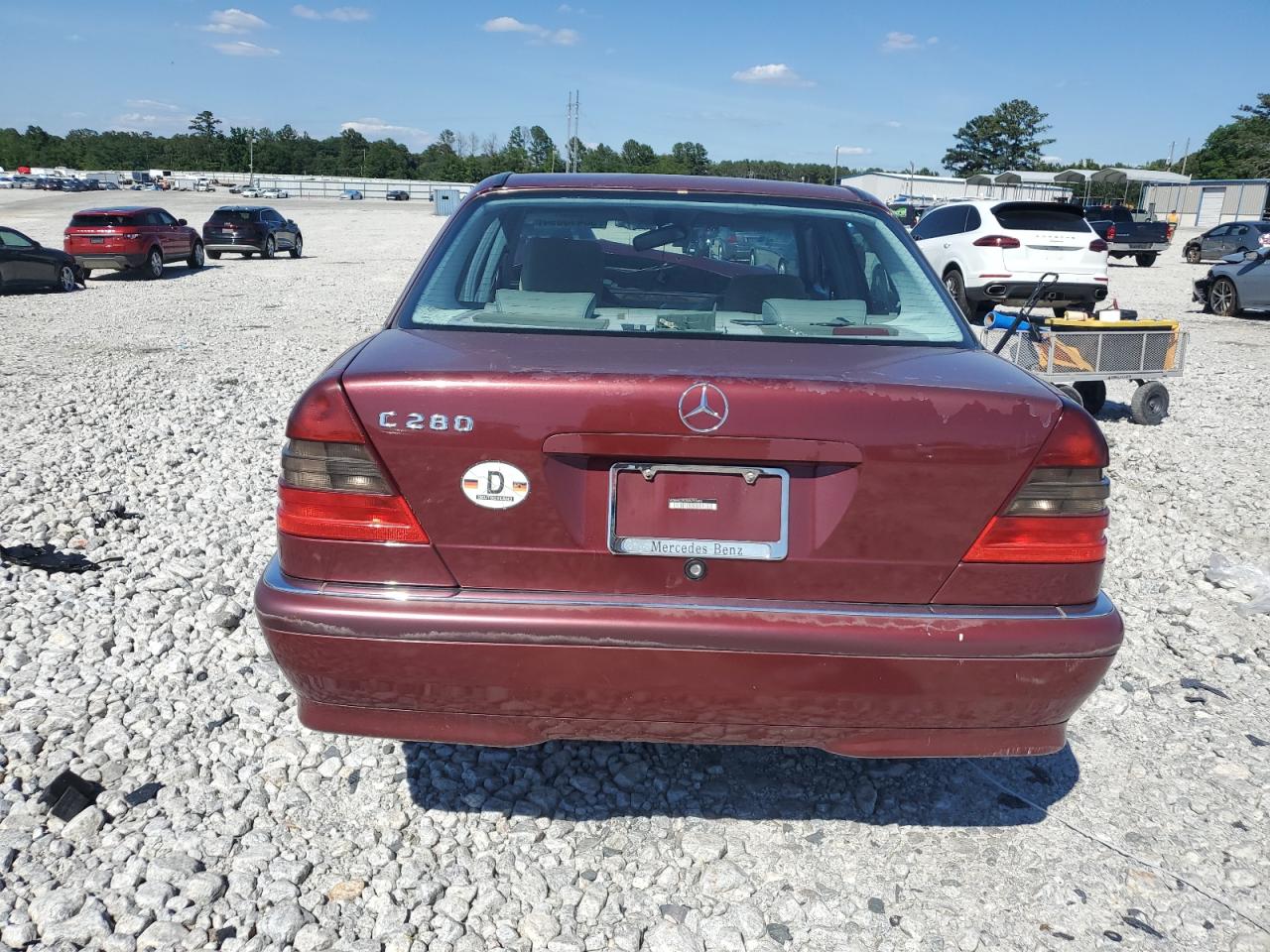 1999 Mercedes-Benz C 280 VIN: WDBHA29G8XA755606 Lot: 58413894