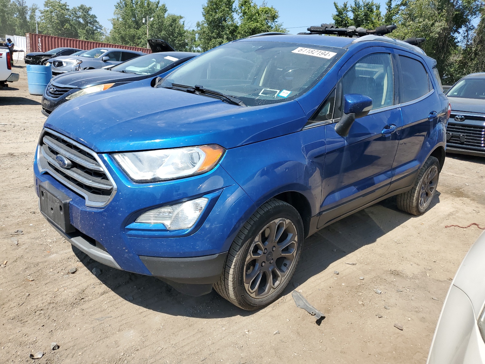 2018 Ford Ecosport Titanium vin: MAJ6P1WL7JC211568