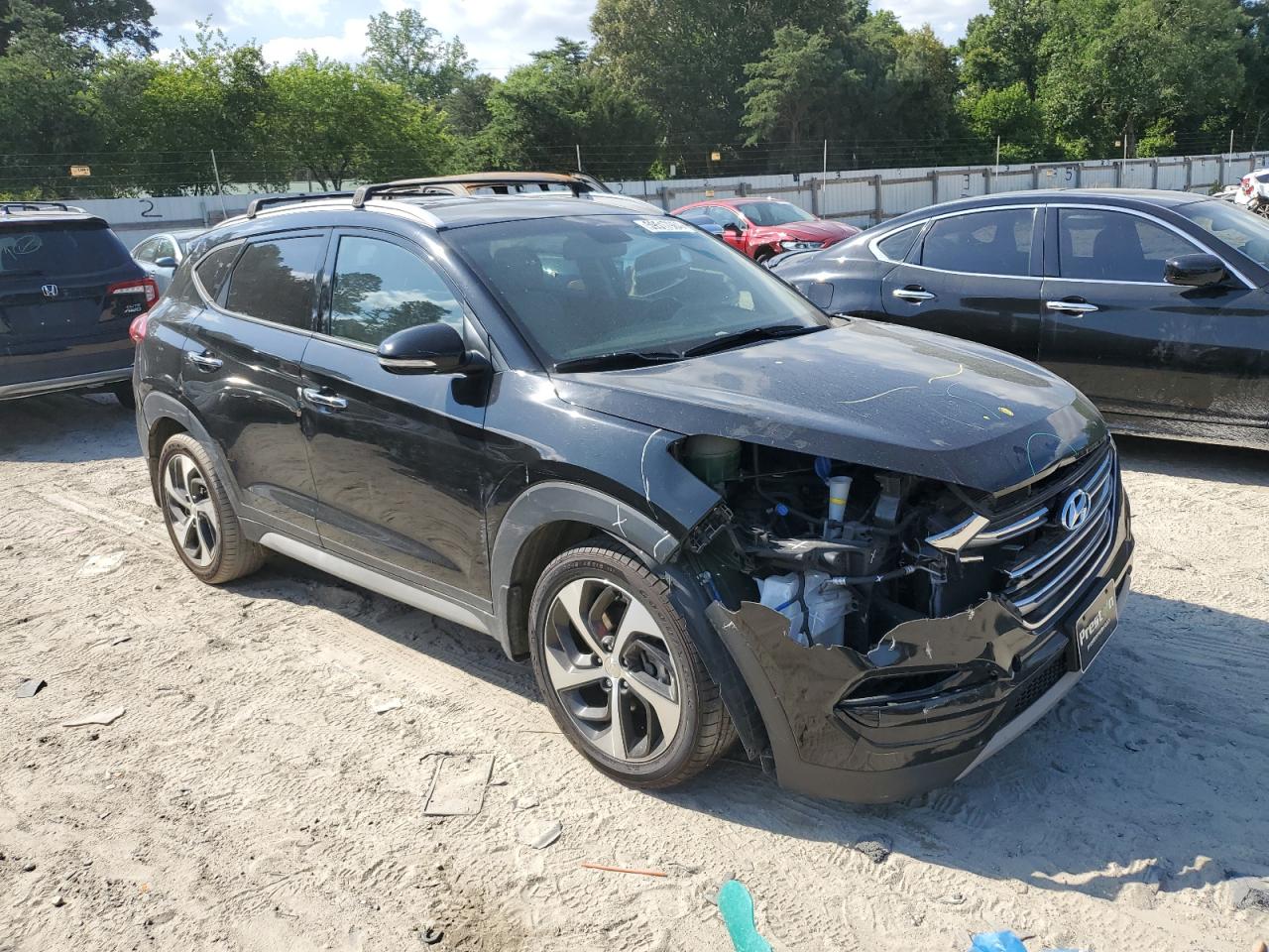 KM8J33A26HU516148 2017 Hyundai Tucson Limited