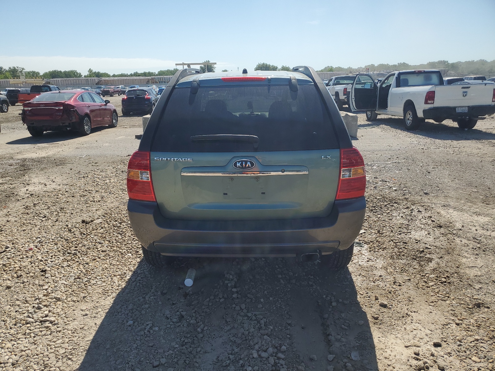 KNDJF724687477711 2008 Kia Sportage Lx