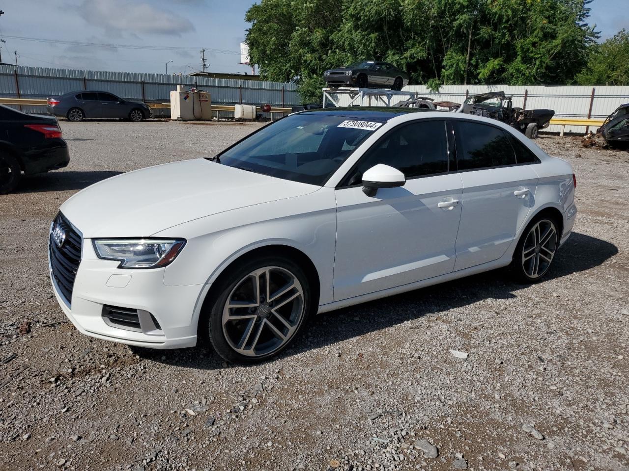 2018 Audi A3 Premium VIN: WAUAUGFF4J1033587 Lot: 57908044