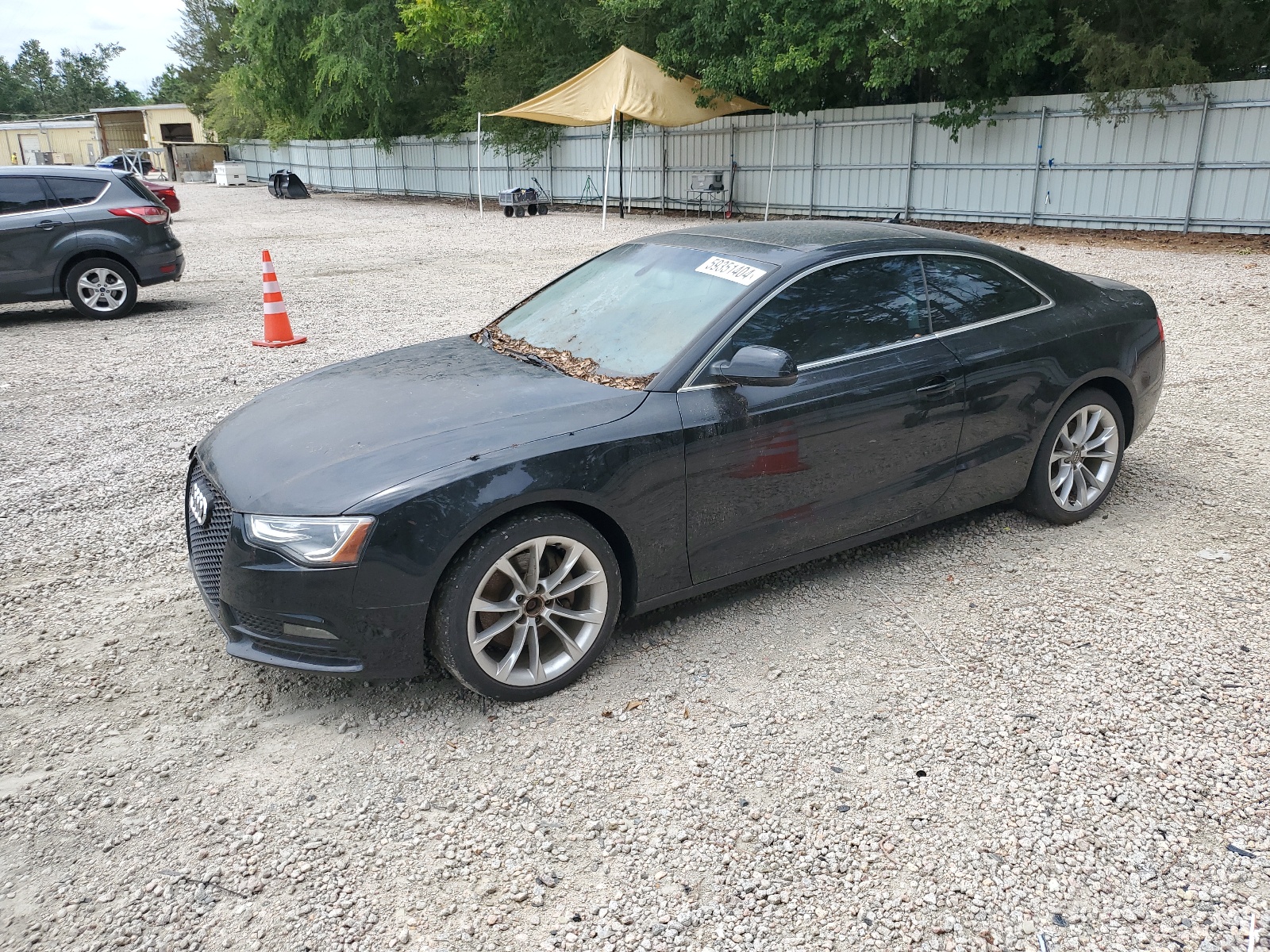 2013 Audi A5 Premium vin: WAUGFAFR6DA075954