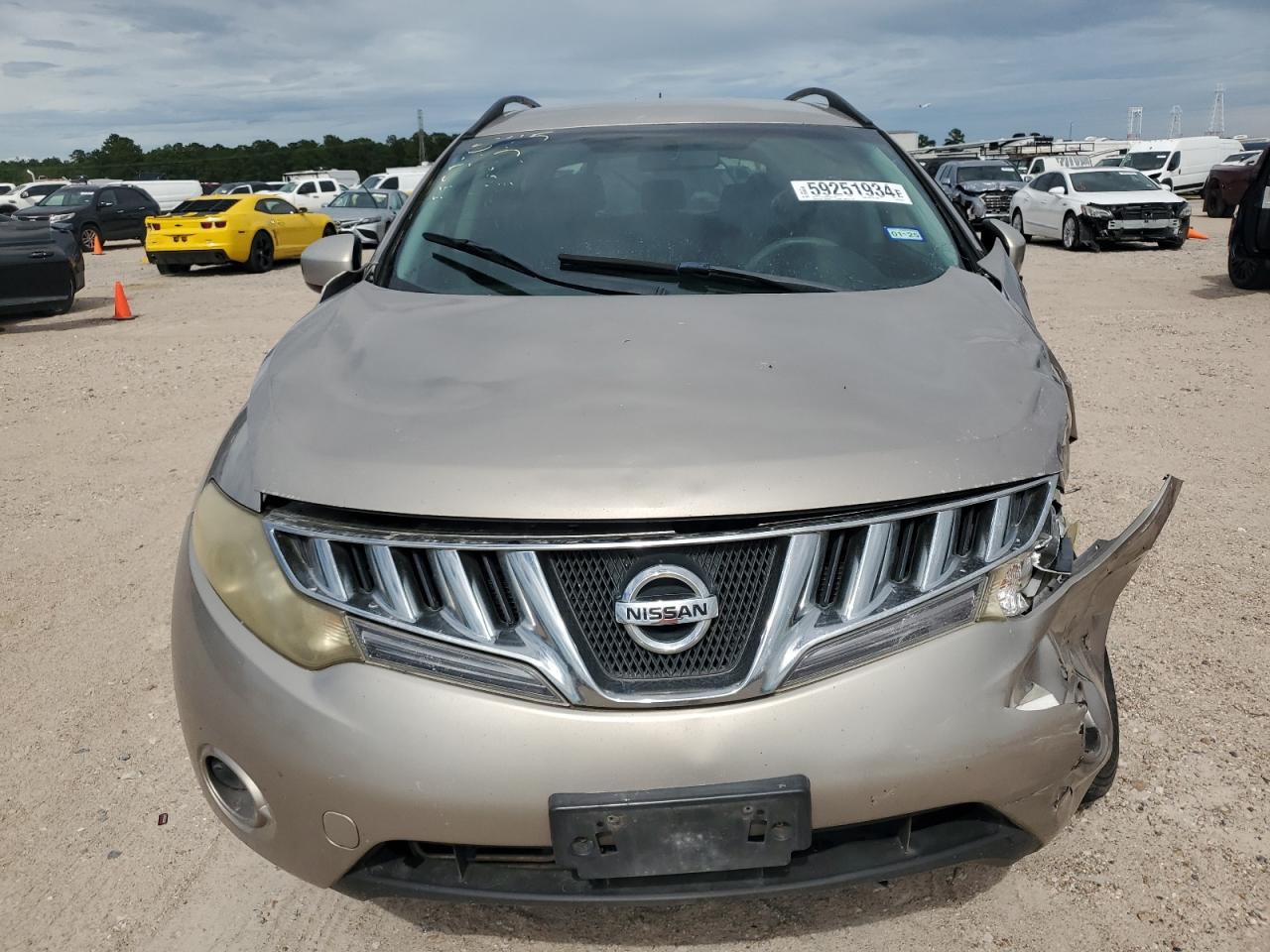 2009 Nissan Murano S VIN: JN8AZ18U89W004576 Lot: 59251934