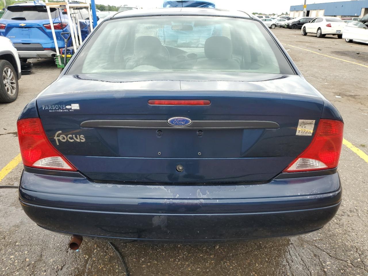 2001 Ford Focus Lx VIN: 1FAFP33P41W162606 Lot: 60888234