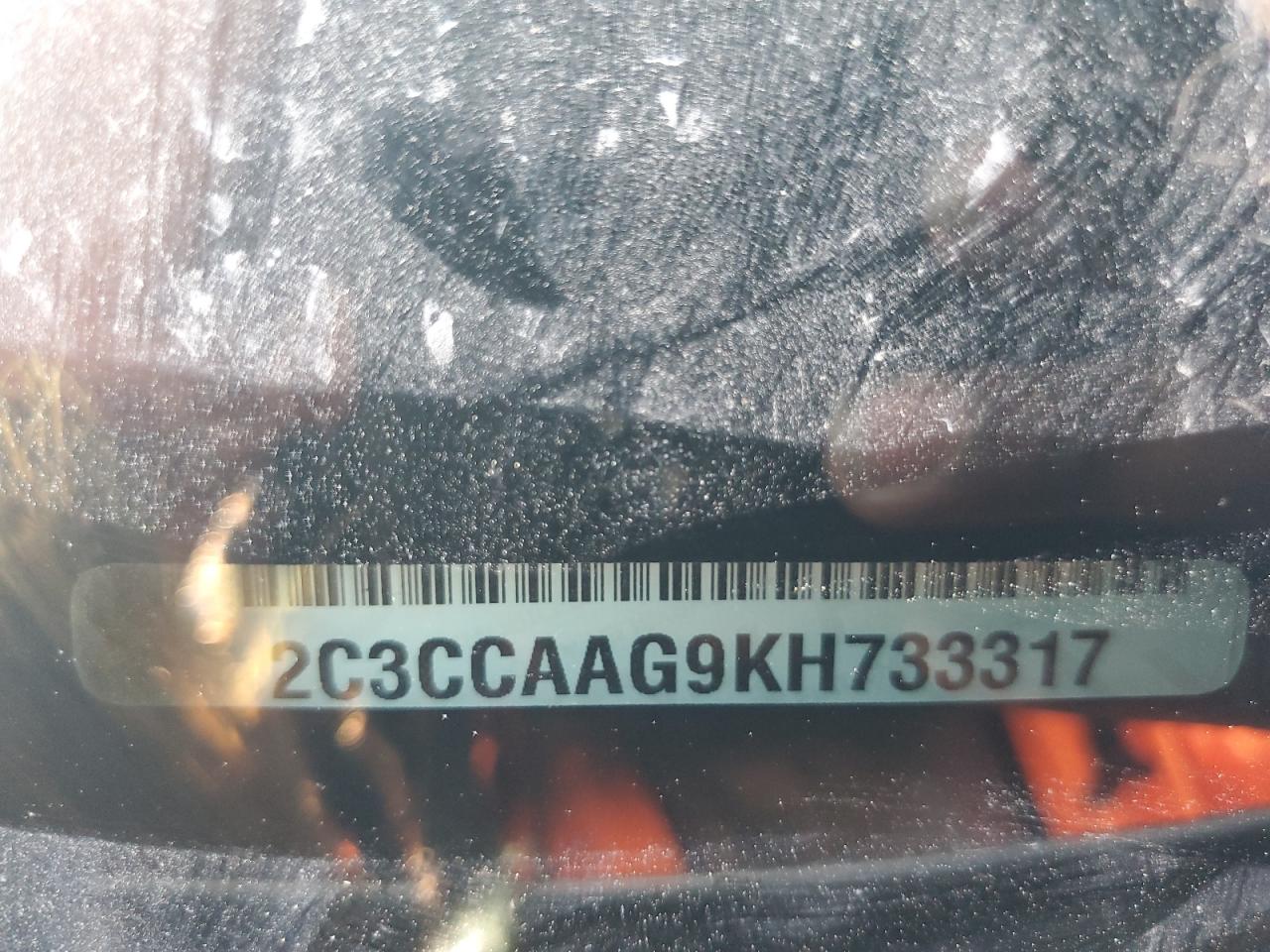 2019 Chrysler 300 Touring VIN: 2C3CCAAG9KH733317 Lot: 59519424