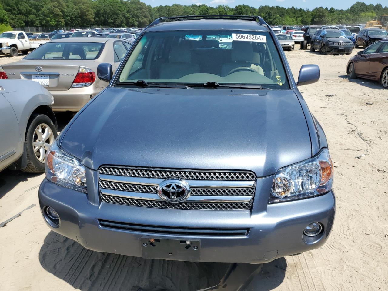 2006 Toyota Highlander Hybrid VIN: JTEEW21AX60027458 Lot: 59695204