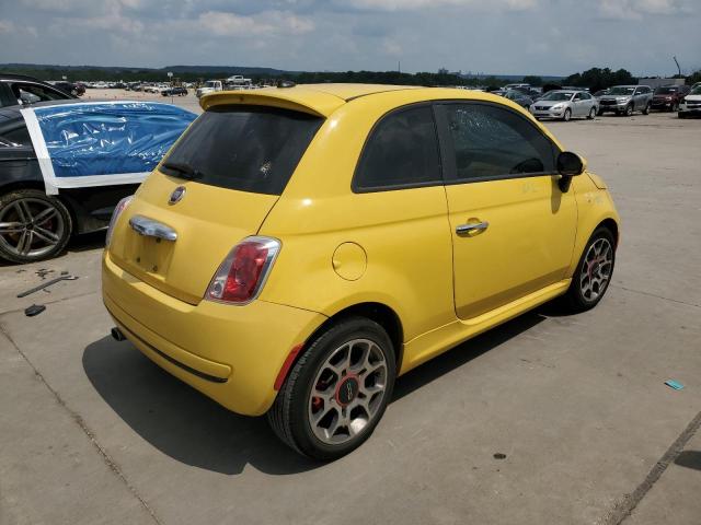  FIAT 500 2013 Желтый