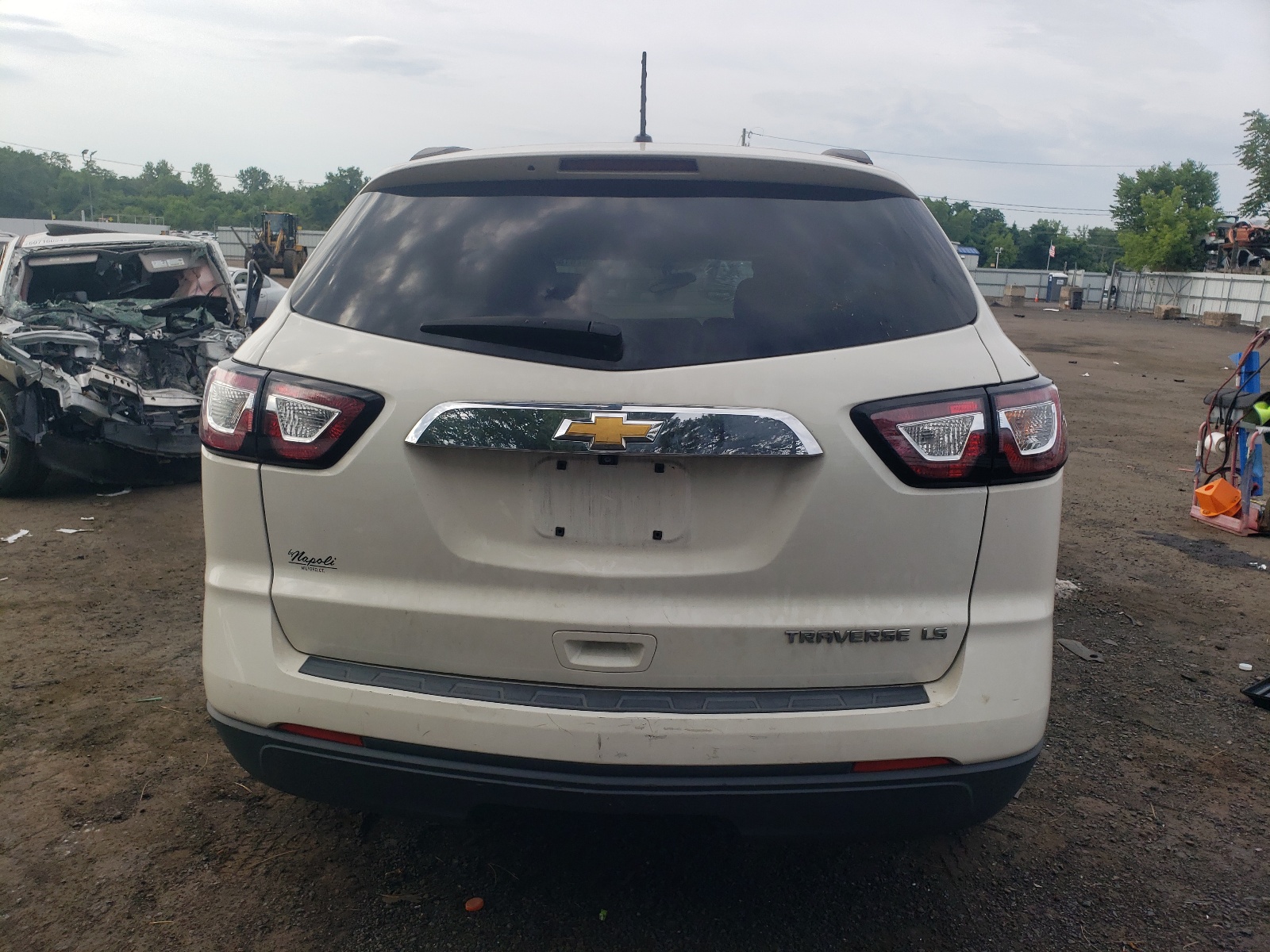 1GNKRFED0EJ107927 2014 Chevrolet Traverse Ls