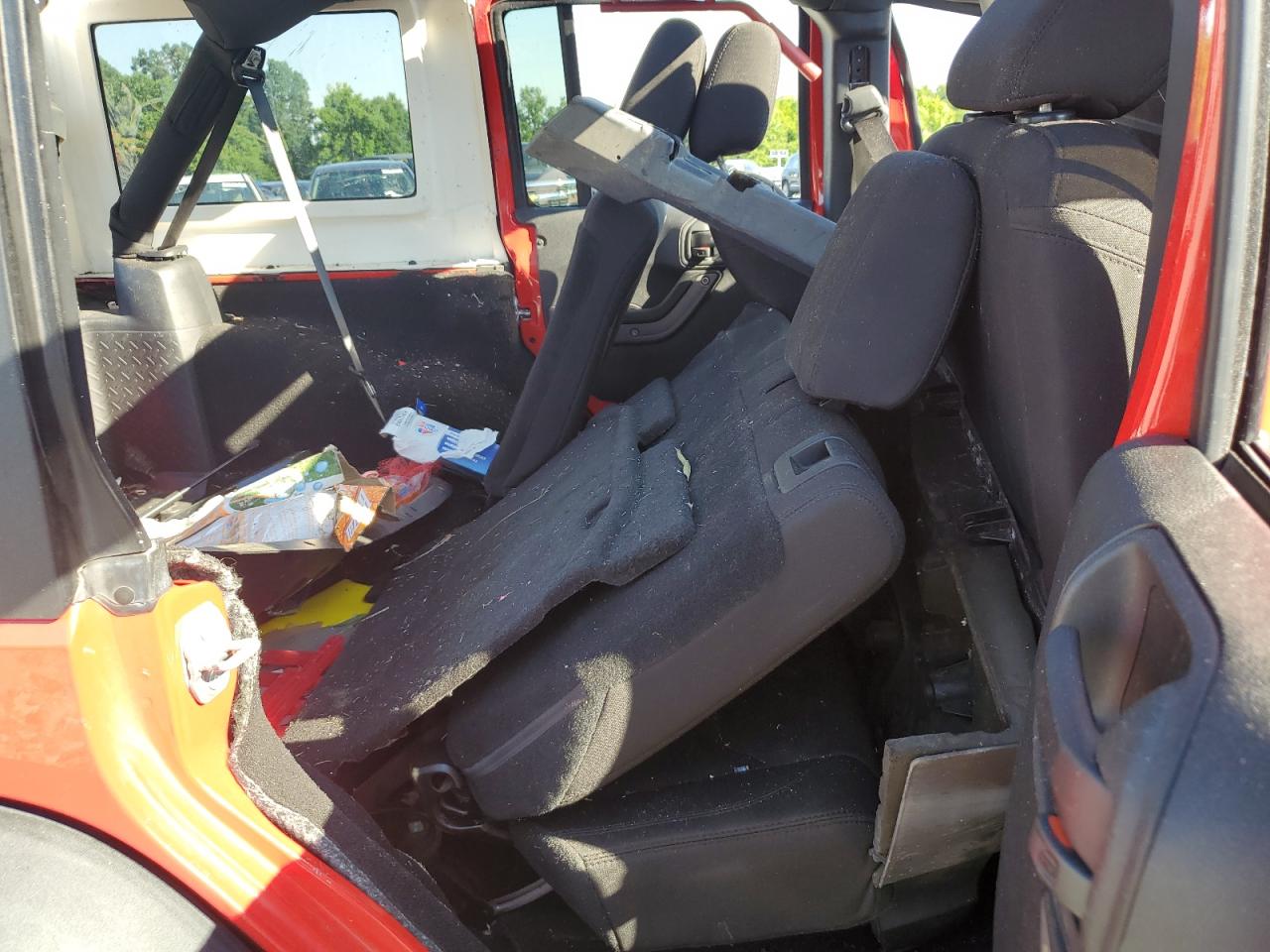 2016 Jeep Wrangler Unlimited Sport VIN: 1C4BJWDG1GL229215 Lot: 58454774