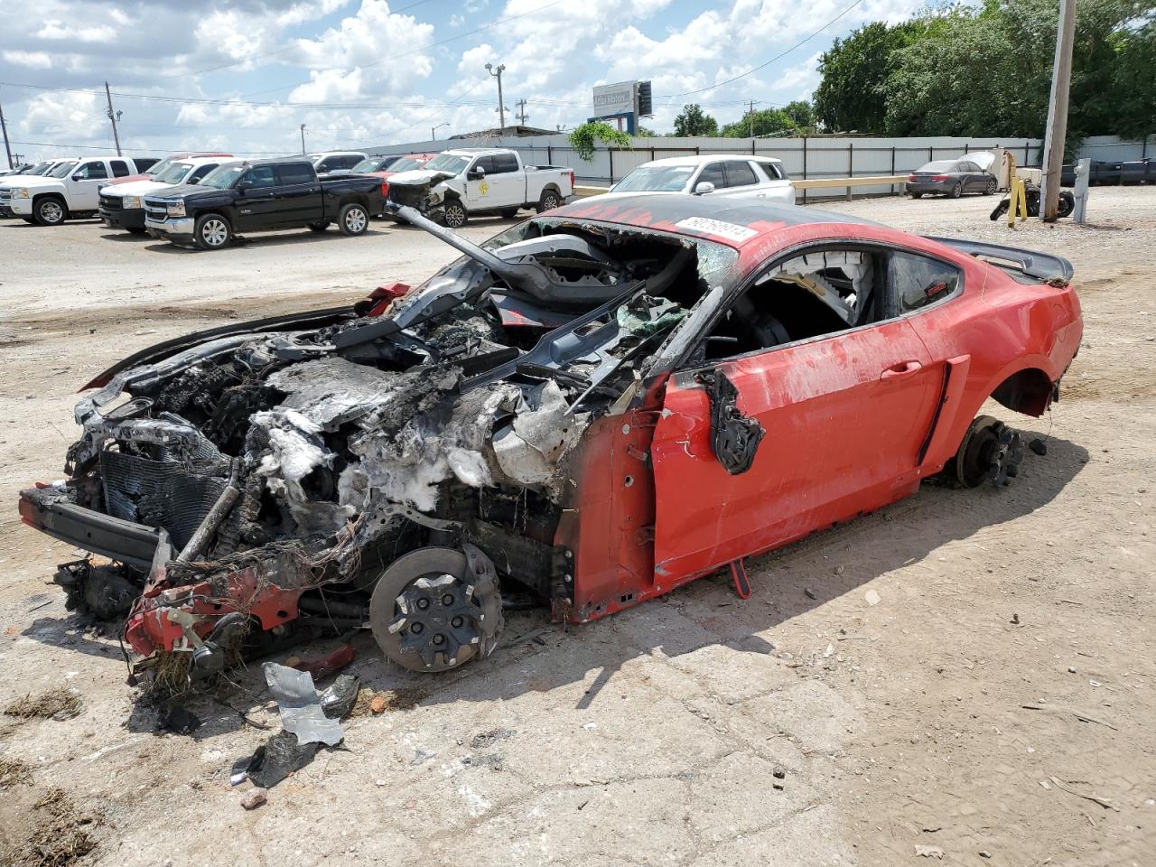 2020 Ford Mustang Gt იყიდება Oklahoma City-ში, OK - Burn