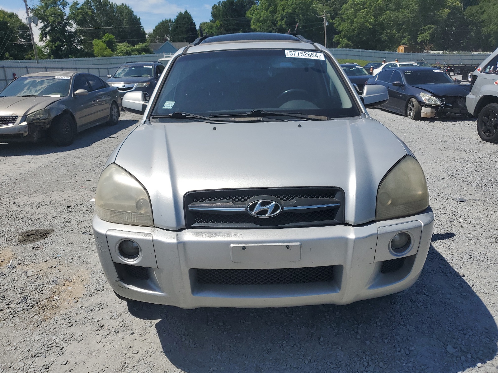 KM8JN12D98U855372 2008 Hyundai Tucson Se