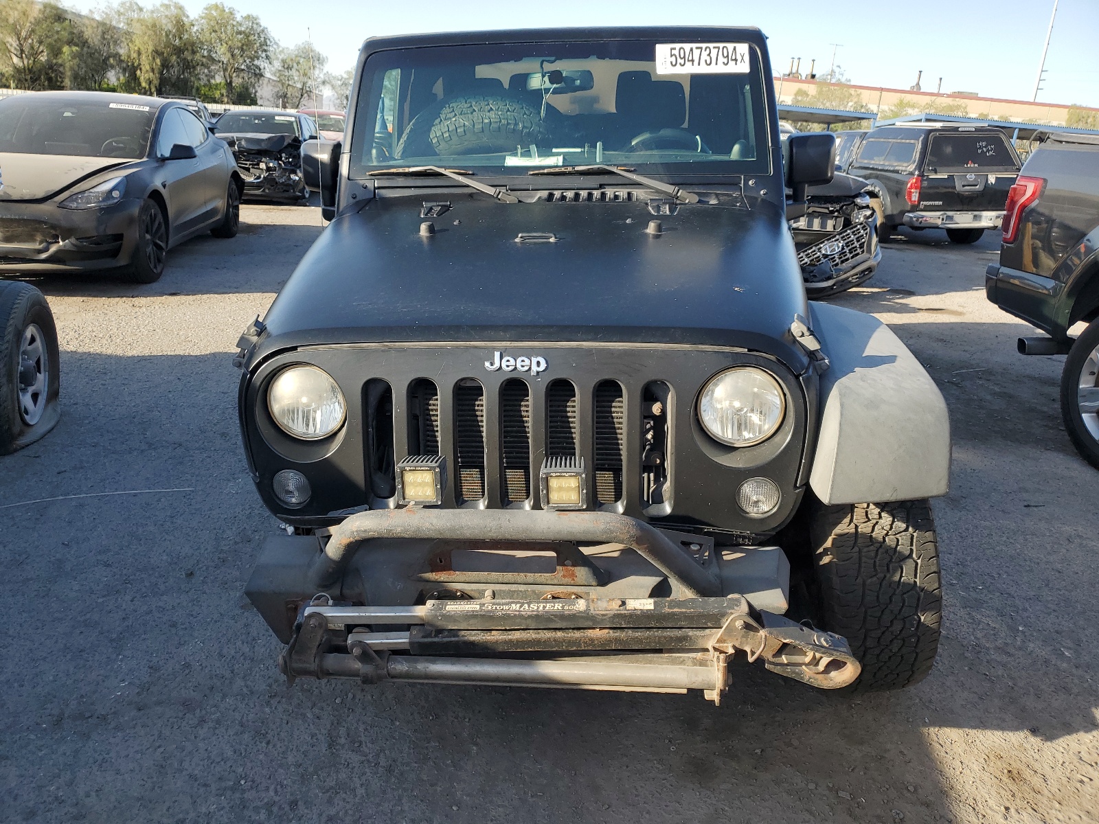 2014 Jeep Wrangler Sport vin: 1C4GJWAG1EL284318