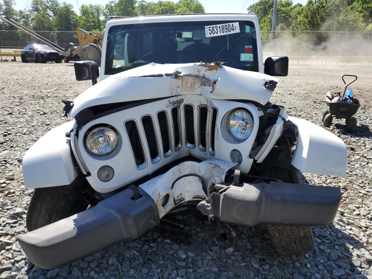 2016 Jeep Wrangler Unlimited Sahara VIN: 1C4BJWEG4GL201441 Lot: 58318904