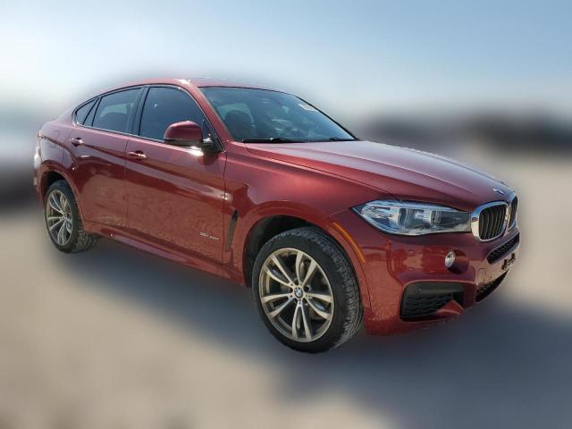  BMW X6 2017 Красный