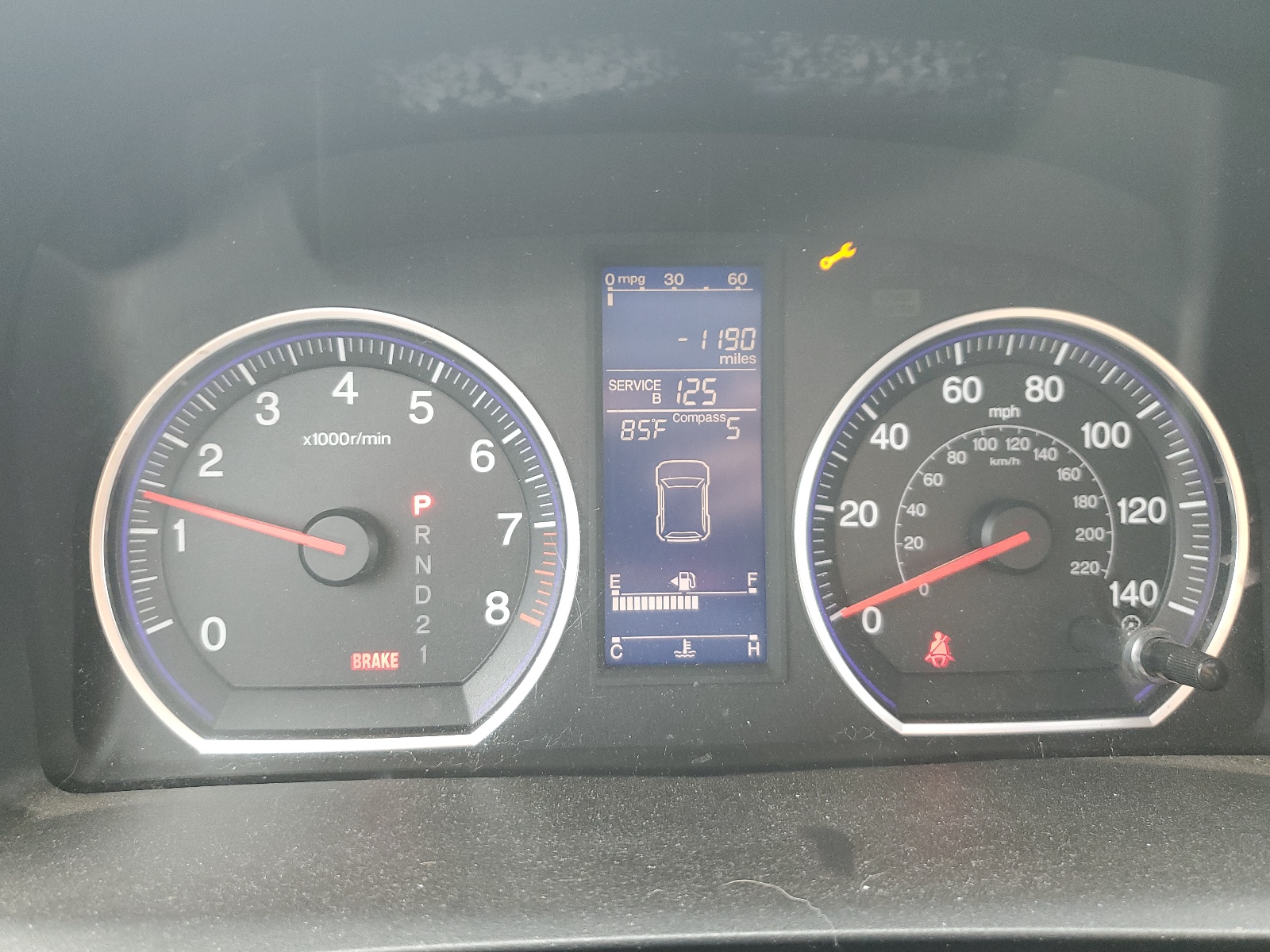 JHLRE4H74BC009676 2011 Honda Cr-V Exl