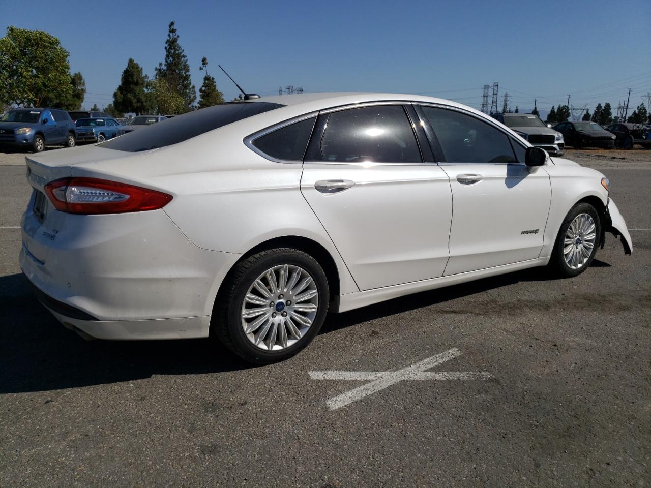 2016 Ford Fusion Se Hybrid VIN: 3FA6P0LU0GR106386 Lot: 60498744