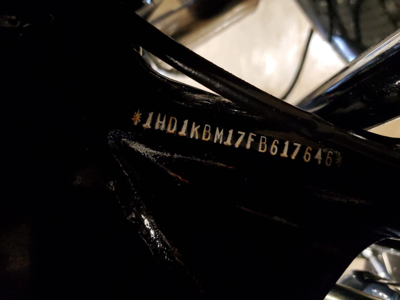 2015 Harley-Davidson Flhx Street Glide VIN: 1HD1KBM17FB617646 Lot: 75837694