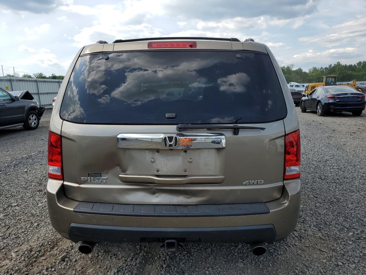 2010 Honda Pilot Exl VIN: 5FNYF4H54AB039573 Lot: 57319074