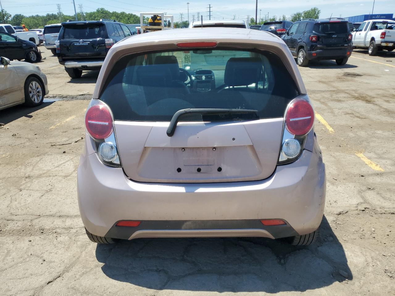 2013 Chevrolet Spark 1Lt VIN: KL8CD6S93DC563668 Lot: 56988654