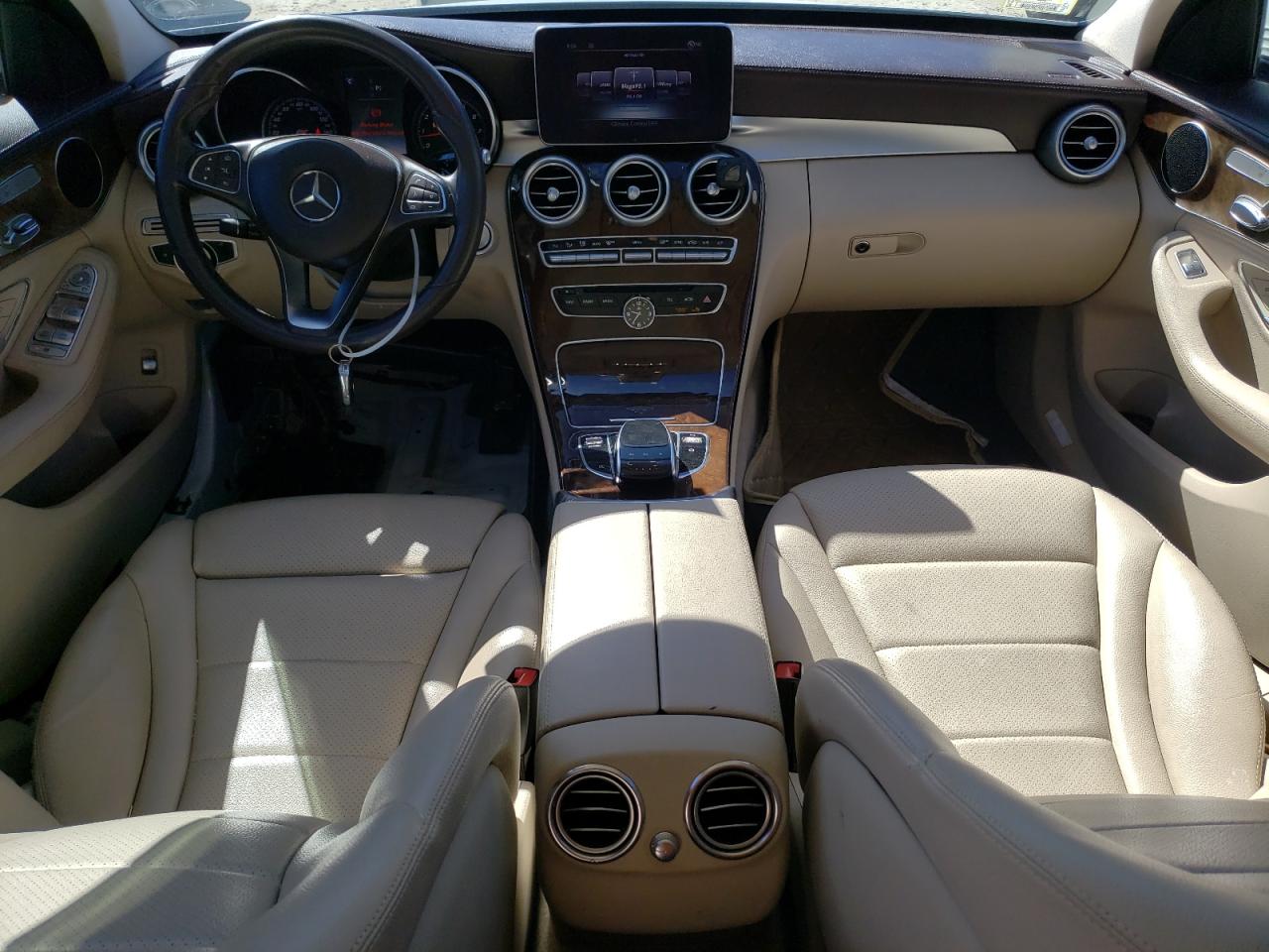 2016 Mercedes-Benz C 300 4Matic VIN: 55SWF4KB2GU109889 Lot: 59156024