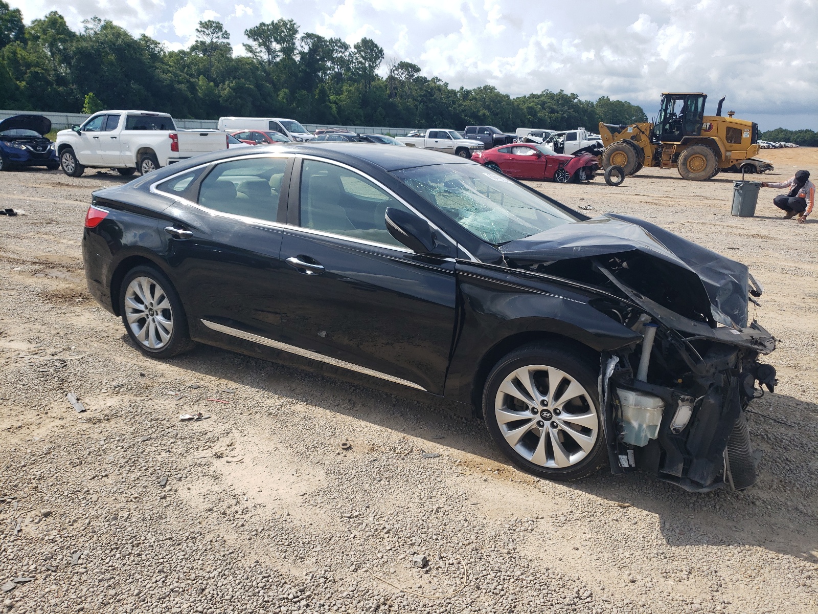 KMHFH4JG7EA385737 2014 Hyundai Azera Gls