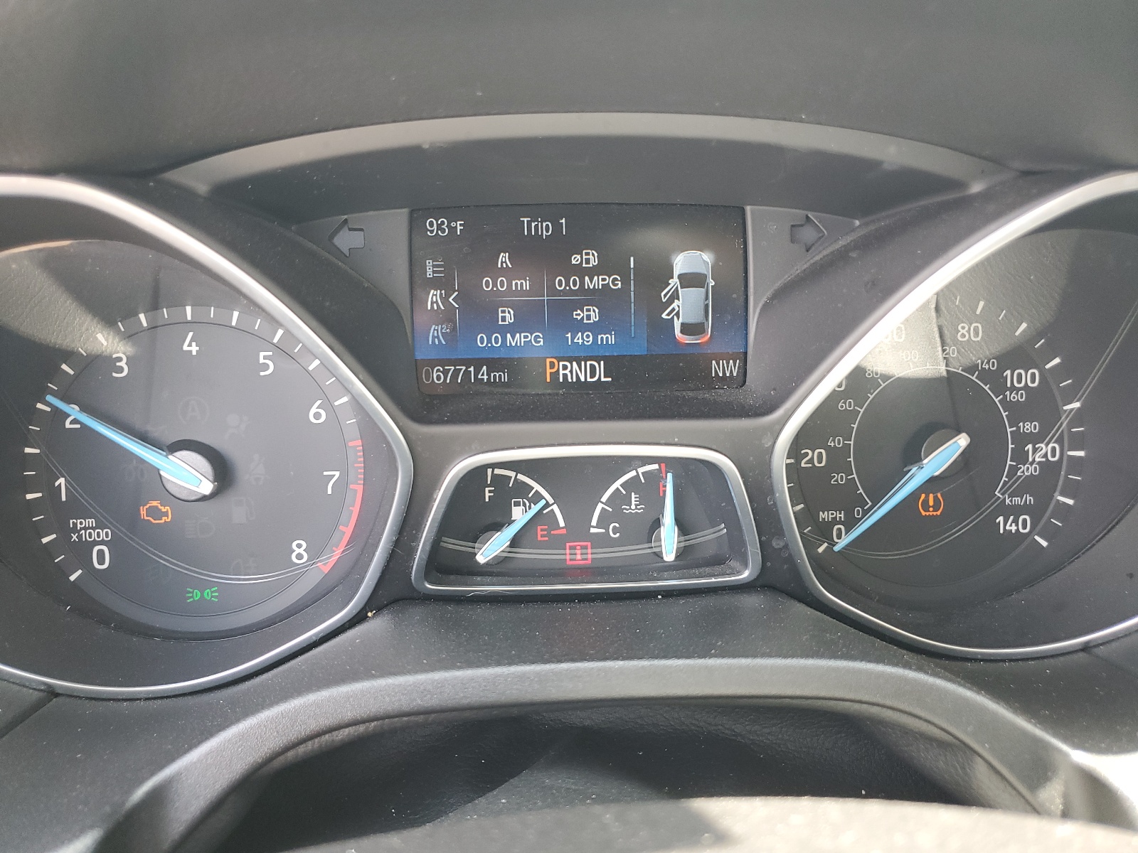 1FADP3K28HL326965 2017 Ford Focus Se