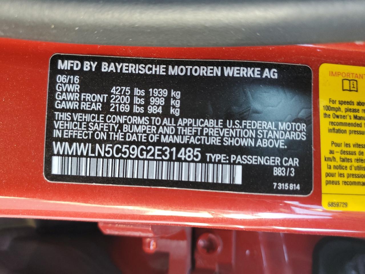 2016 MINI Cooper - Image 12