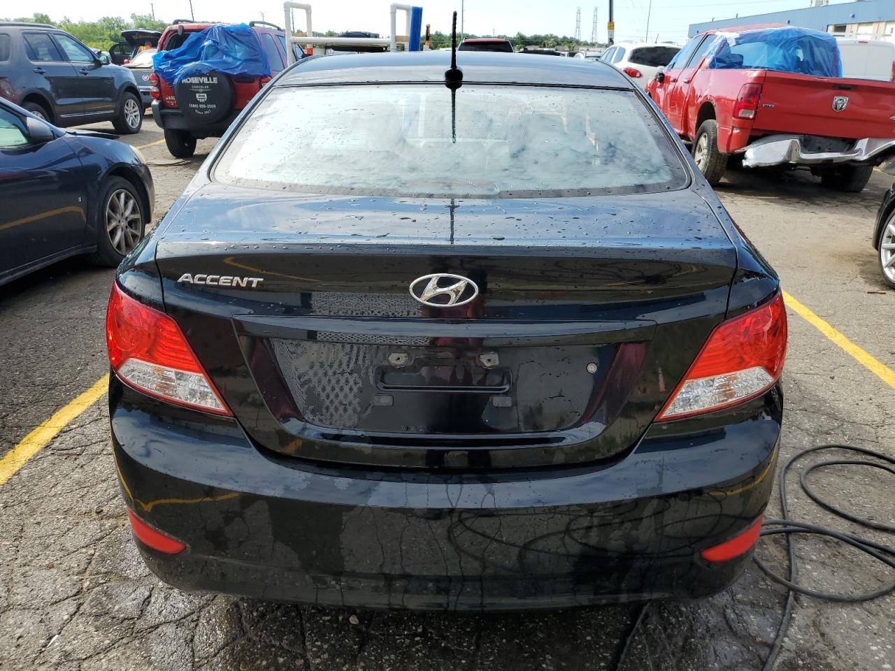 2014 Hyundai Accent Gls VIN: KMHCT4AE9EU628155 Lot: 58690264