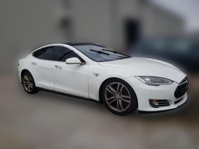 Хетчбеки TESLA MODEL S 2014 Білий